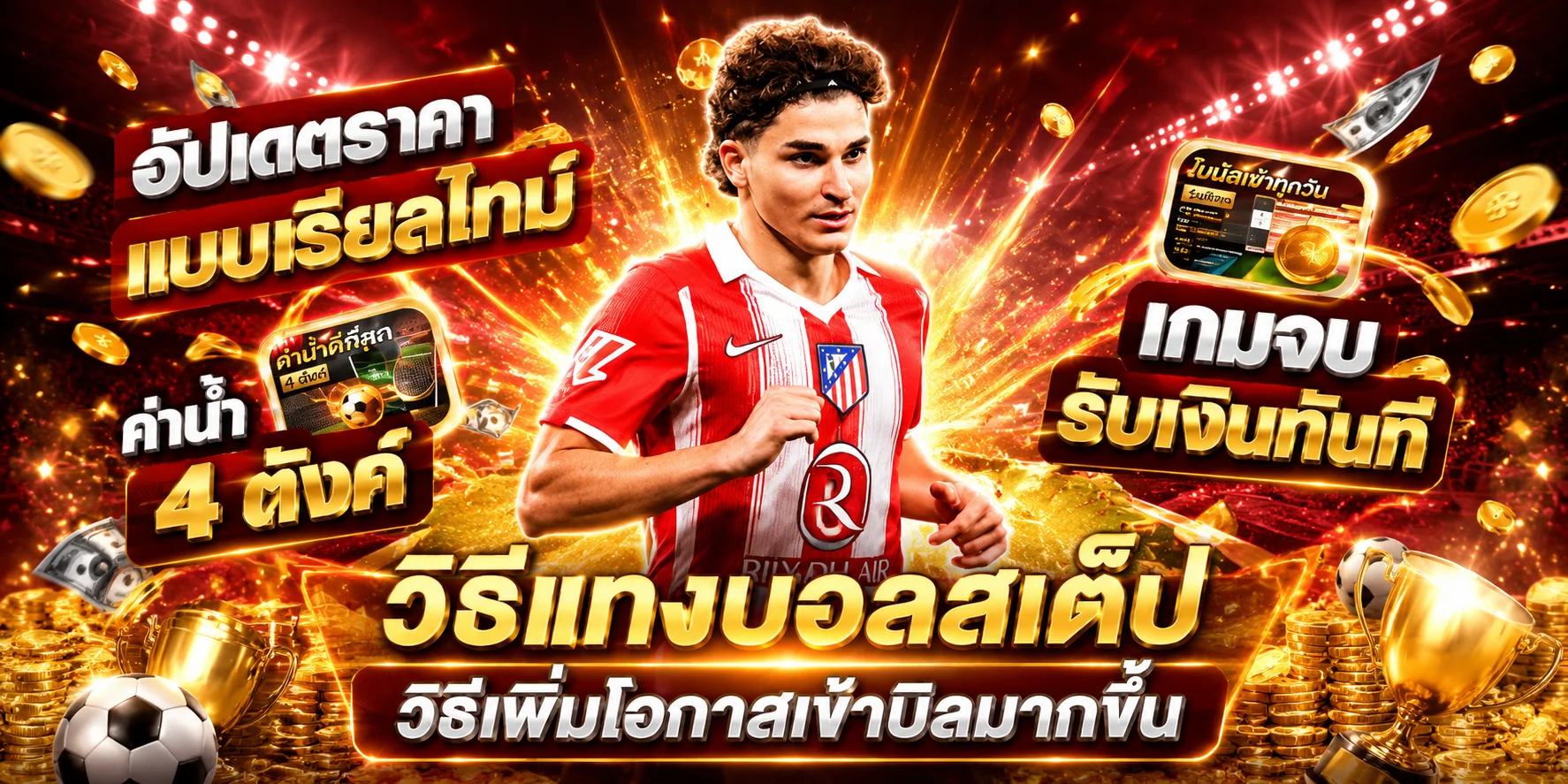 แทงบอลออนไลน์ราคาน้ำดี ครบทุกลีก บอลสด